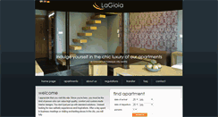 Desktop Screenshot of lagioiaapartments.com